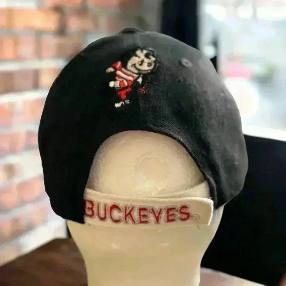 Ohio State Buckeyes DB Vintage New With Tags Velcro-Back NCAA College Hat Cap. - Picture 5 of 5